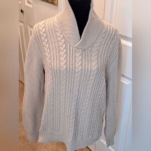 Jos. A. Banks Shawl Collared Pullover Sweater    Size M